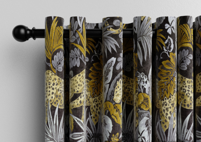 Leopard, Gilded - Made to Measure Curtain - Image 12